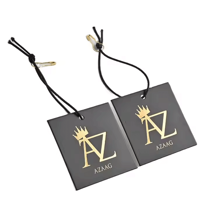 anniversary foil packaging hang tag​