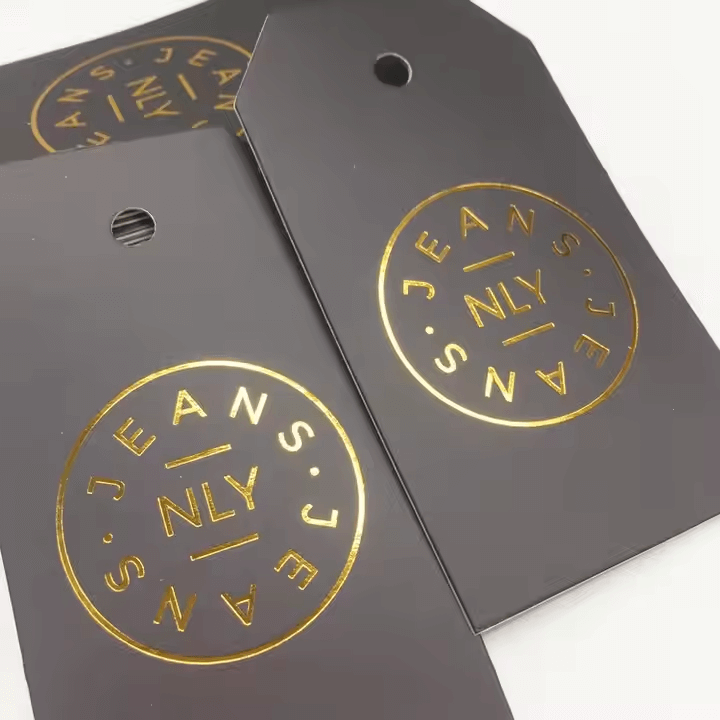 best foiled hang tags​