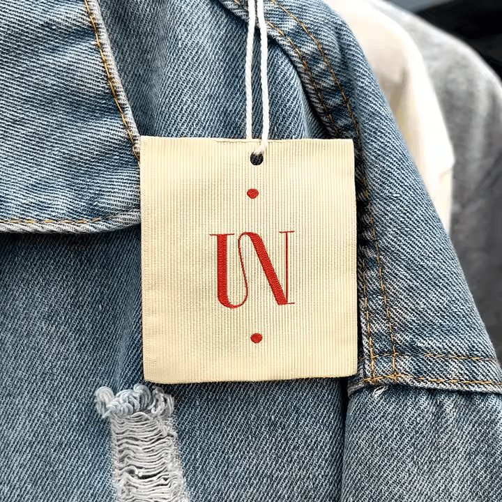 black twine and pin for hangtag​