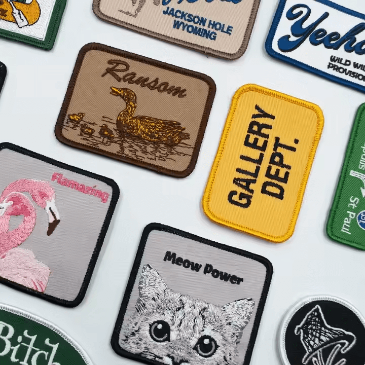 cheap velcro embroidered name patches​