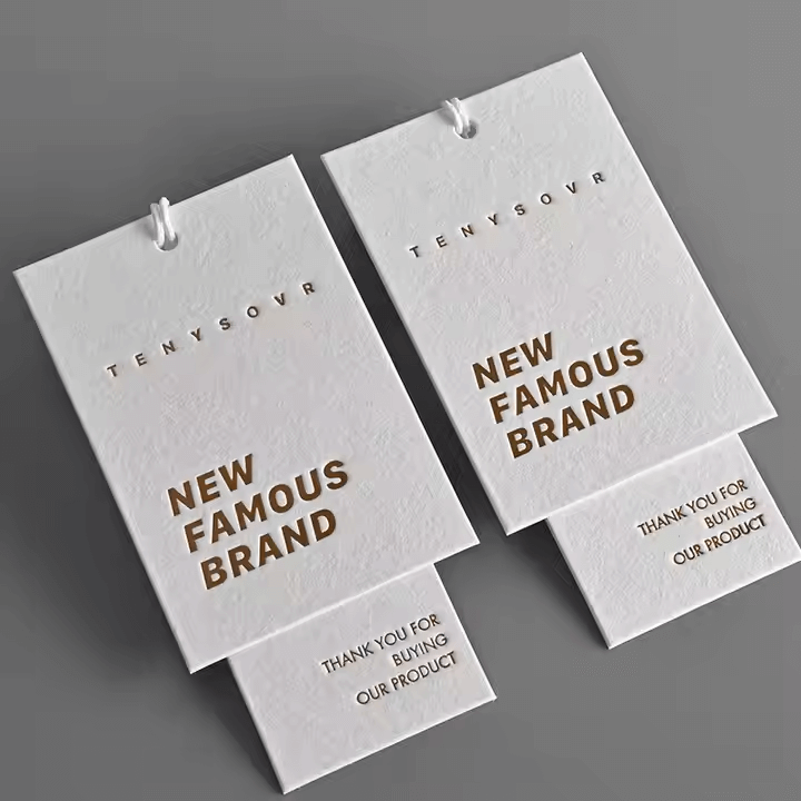 cost for clothing labels and hangtags​
