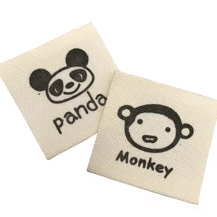 cotton fabric care label​