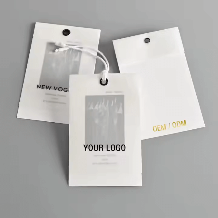 crafts using hangtags from clothing