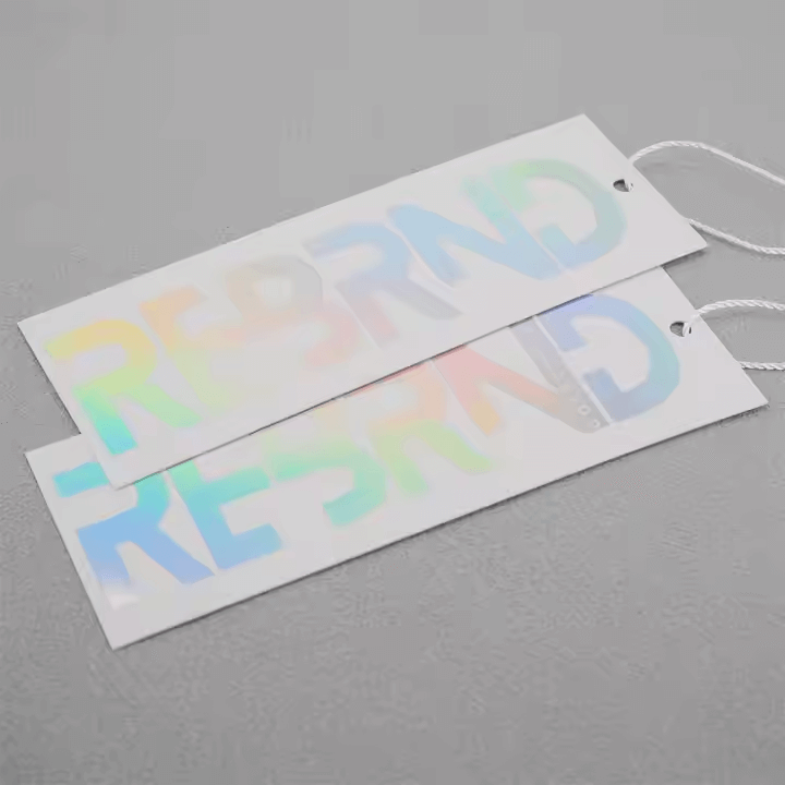 custom apparel hang tags​