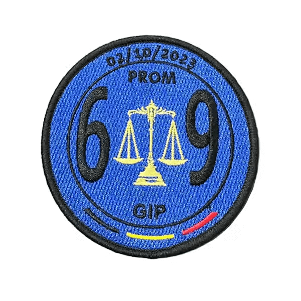 custom embroidered velcro patches no minimum​