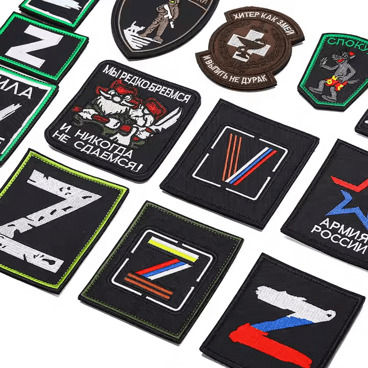 custom embroidered velcro patches​