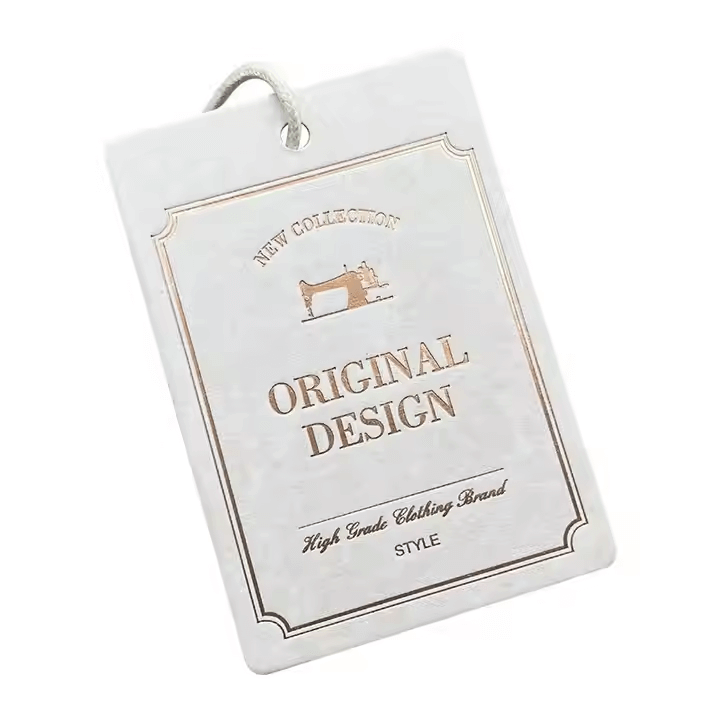custom foil hang tags​