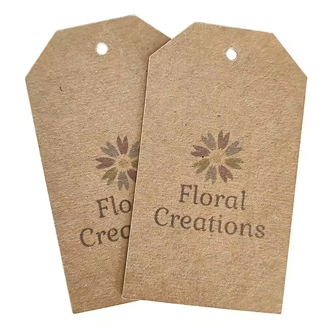 custom kraft paper hang tags​