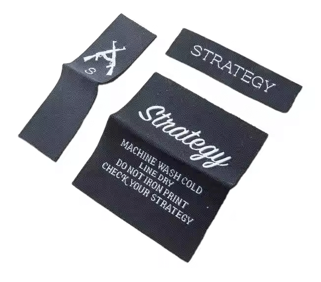 custom woven labels different sizes​