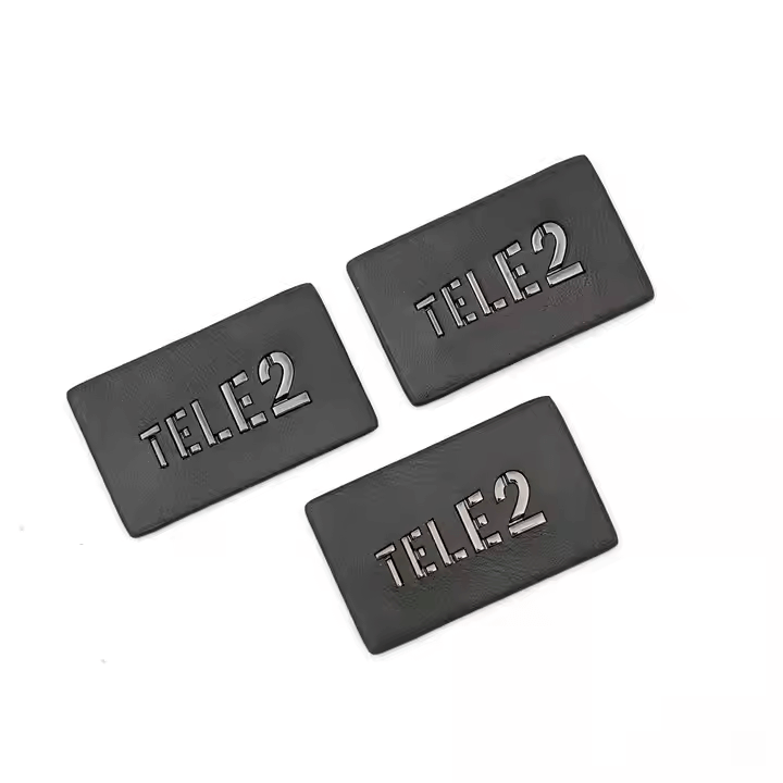 fauxpu leather label​