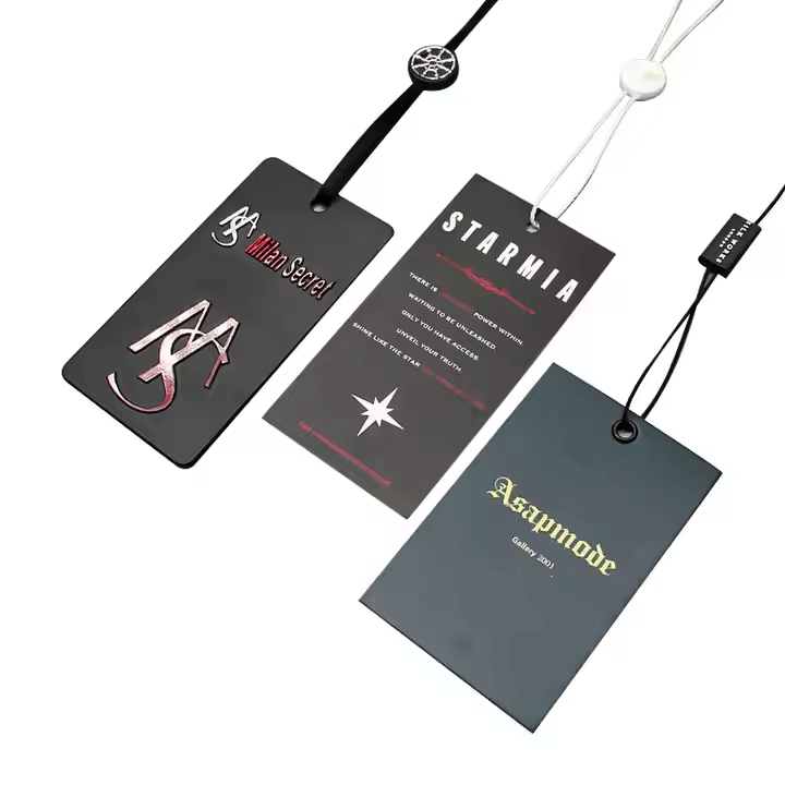foil hang tags​