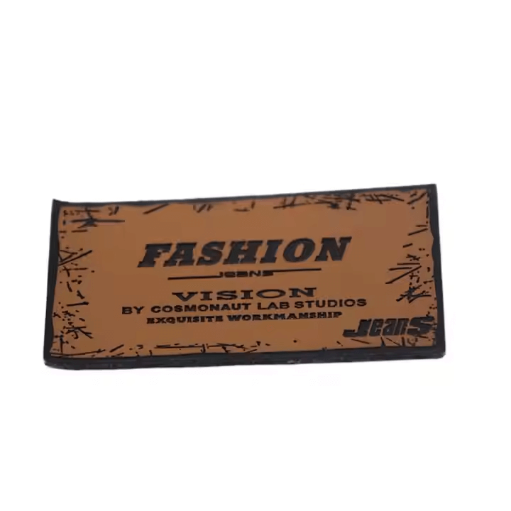 handmade leather labels​