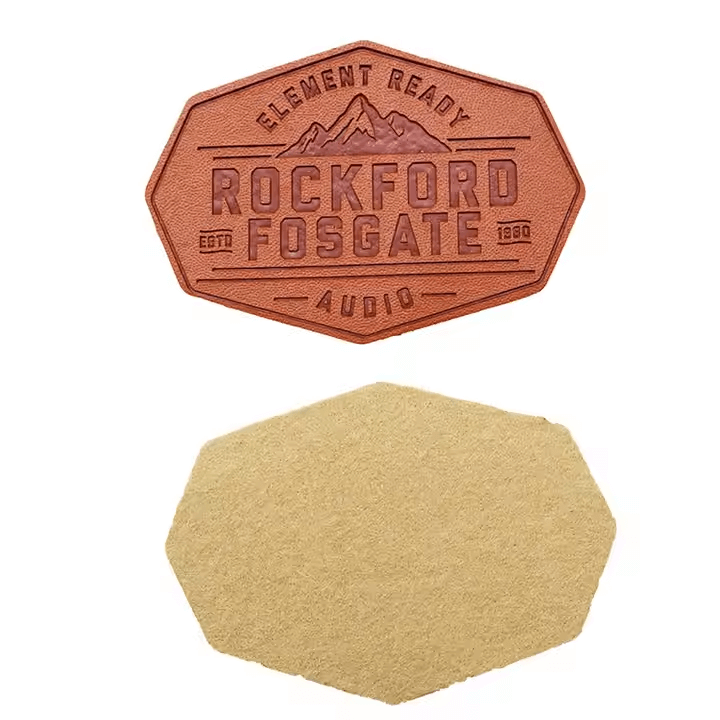 handmade leather labels​