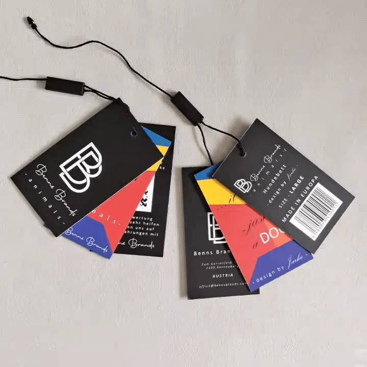 hang tags qr codes