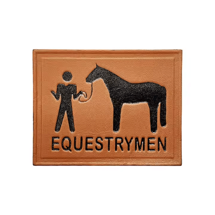 leather labels for hats​