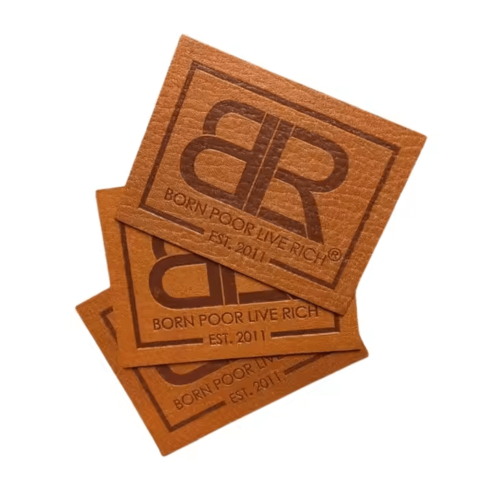 leather pu patch labels​