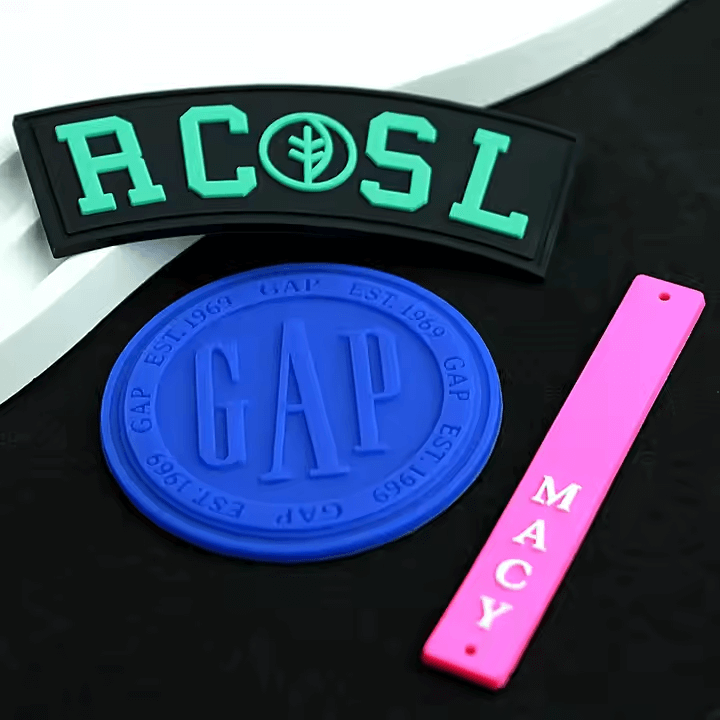pvc logo label iron on​