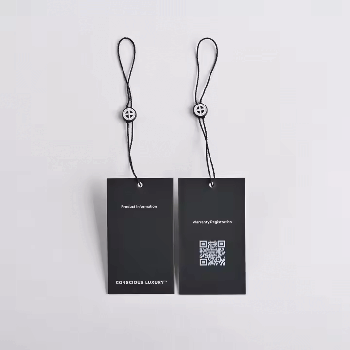 qr code hang tags wholesaler​