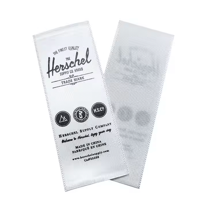 shirt care label silk screen​
