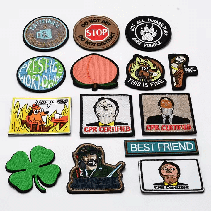velcro embroidered police patch​