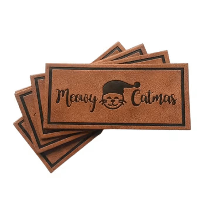 wholesale fauxpu leather label​