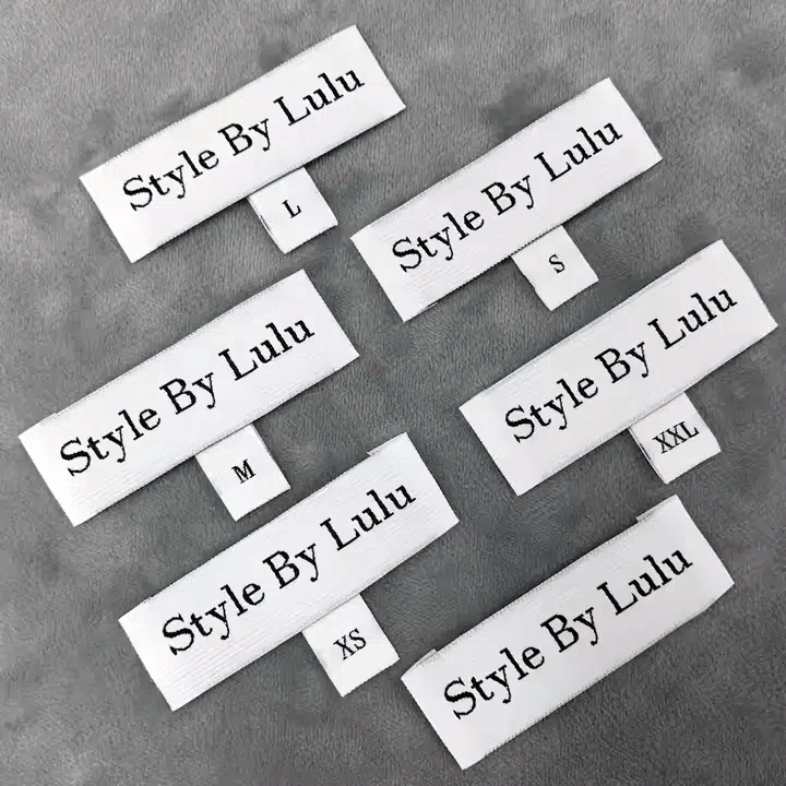 woven size labels for clothing​