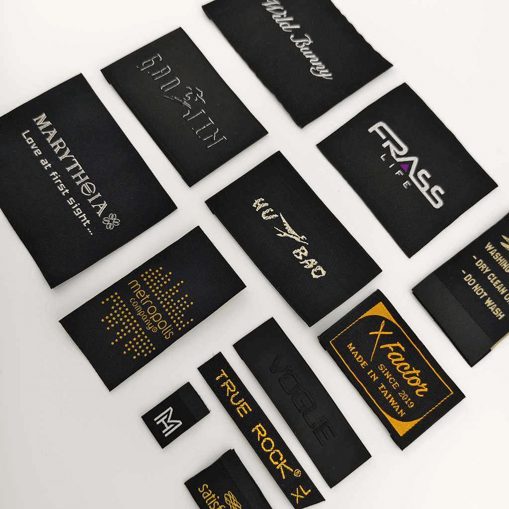 adhesive woven labels​