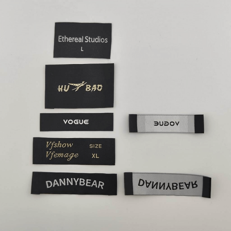 american flag woven labels​