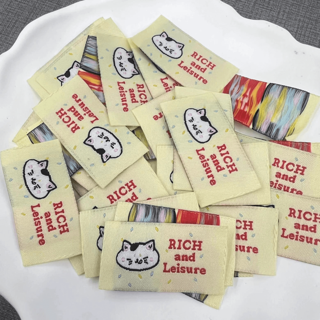 avery dennison woven labels​