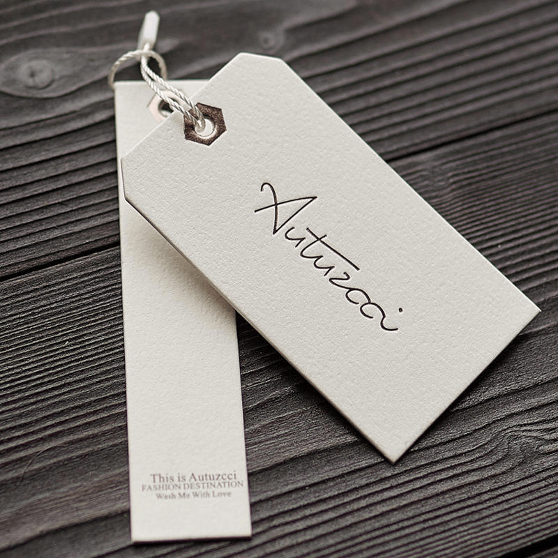 cardboard hang tag printing​
