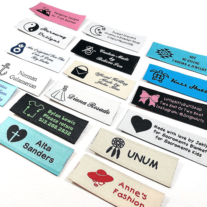 cheap woven clothing labels​