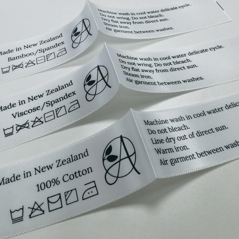 clothing care label​