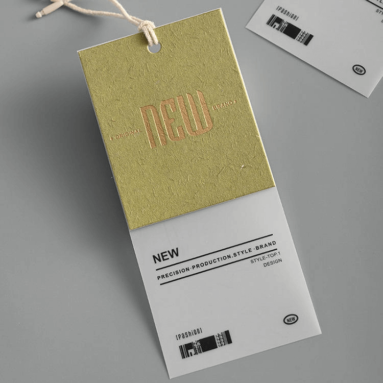 custom cardboard hang tags​