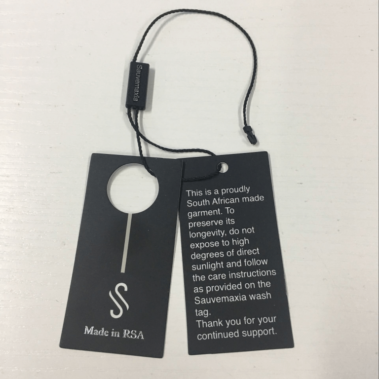 custom hang tags for clothing​