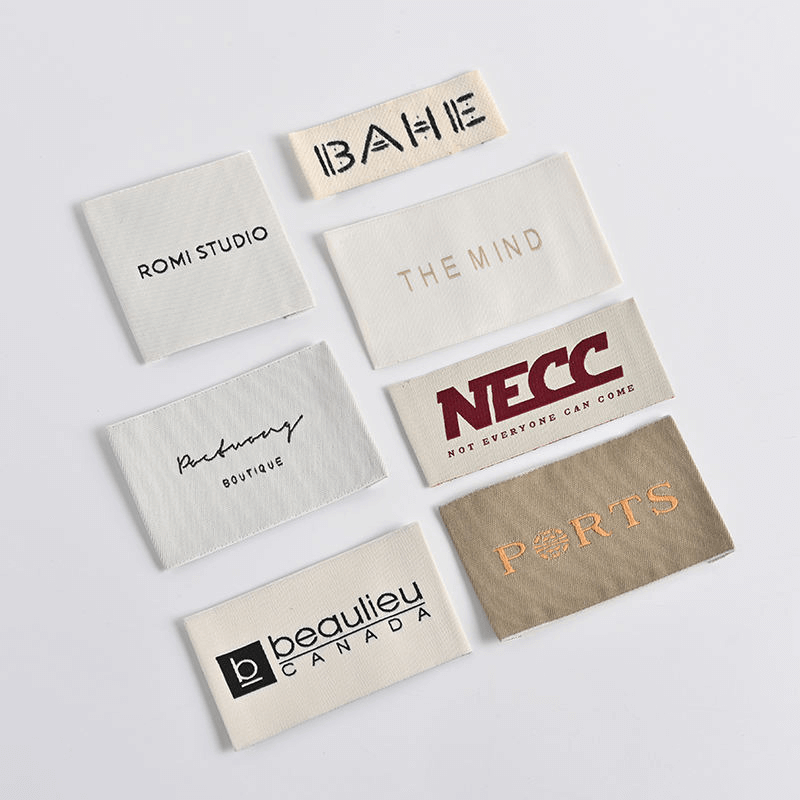 custom woven sewing labels​