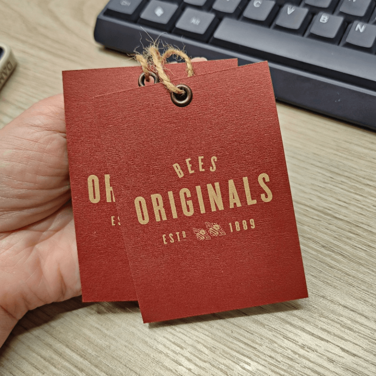 hang tag stickers​