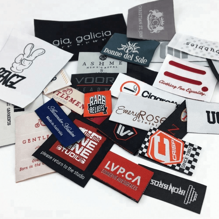 satin woven labels​
