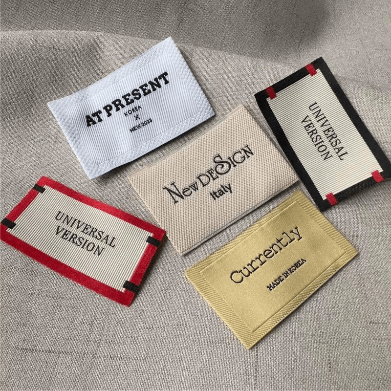 vintage woven label​