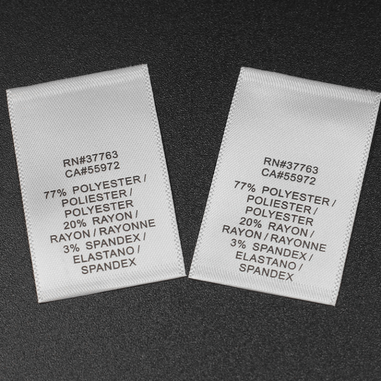 wash care label​