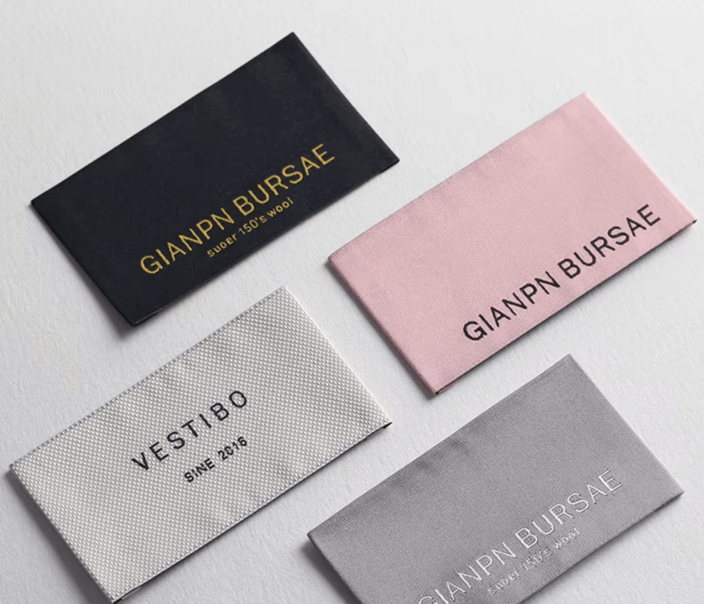woven labels with own logo​