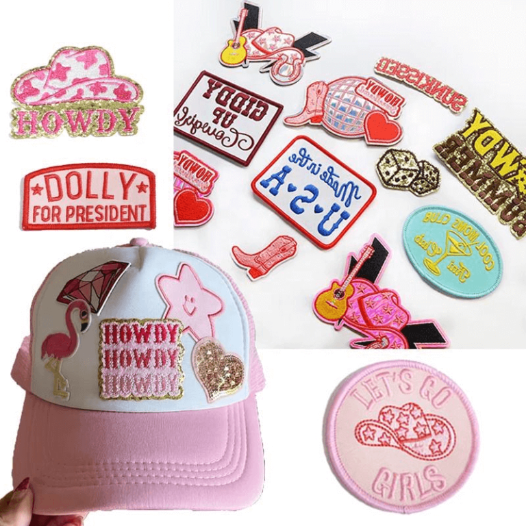 blank hat patches for embroidery​