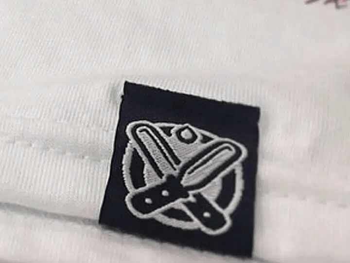 bottom hem tag metal​