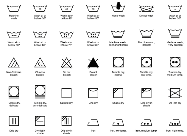 laundry labels​