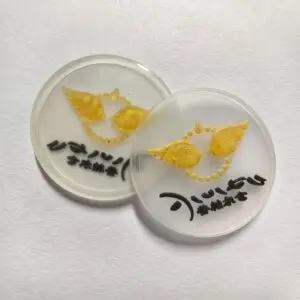 PVC透明胶章