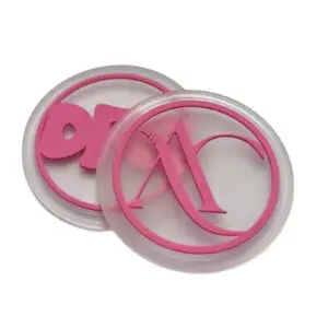 PVC透明胶章