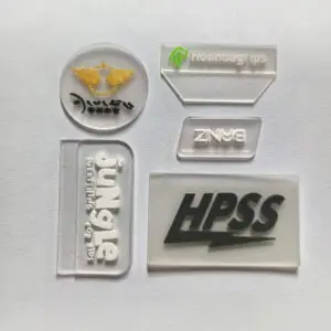 PVC透明胶章